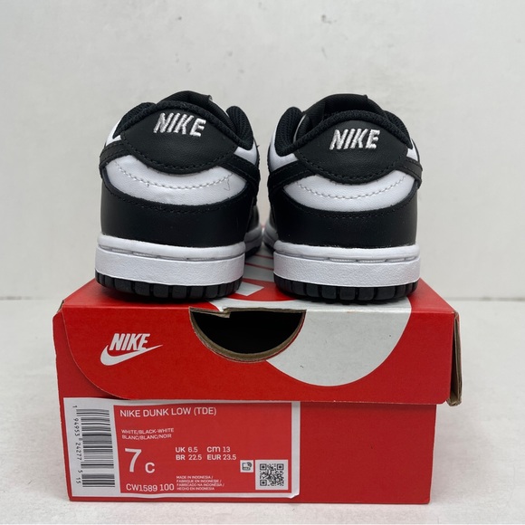 Nike Dunk Low TD “Panda/Black White” 2023 - Picture 4 of 4